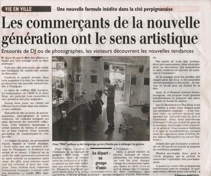 Article Independant Showroom 2004