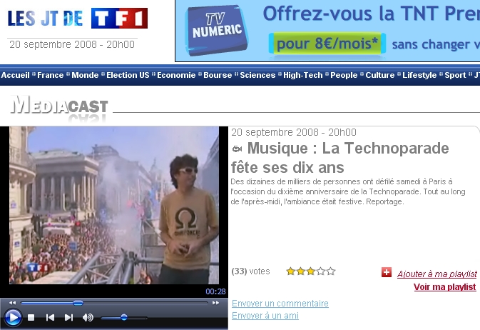 Reportage TF1 2008