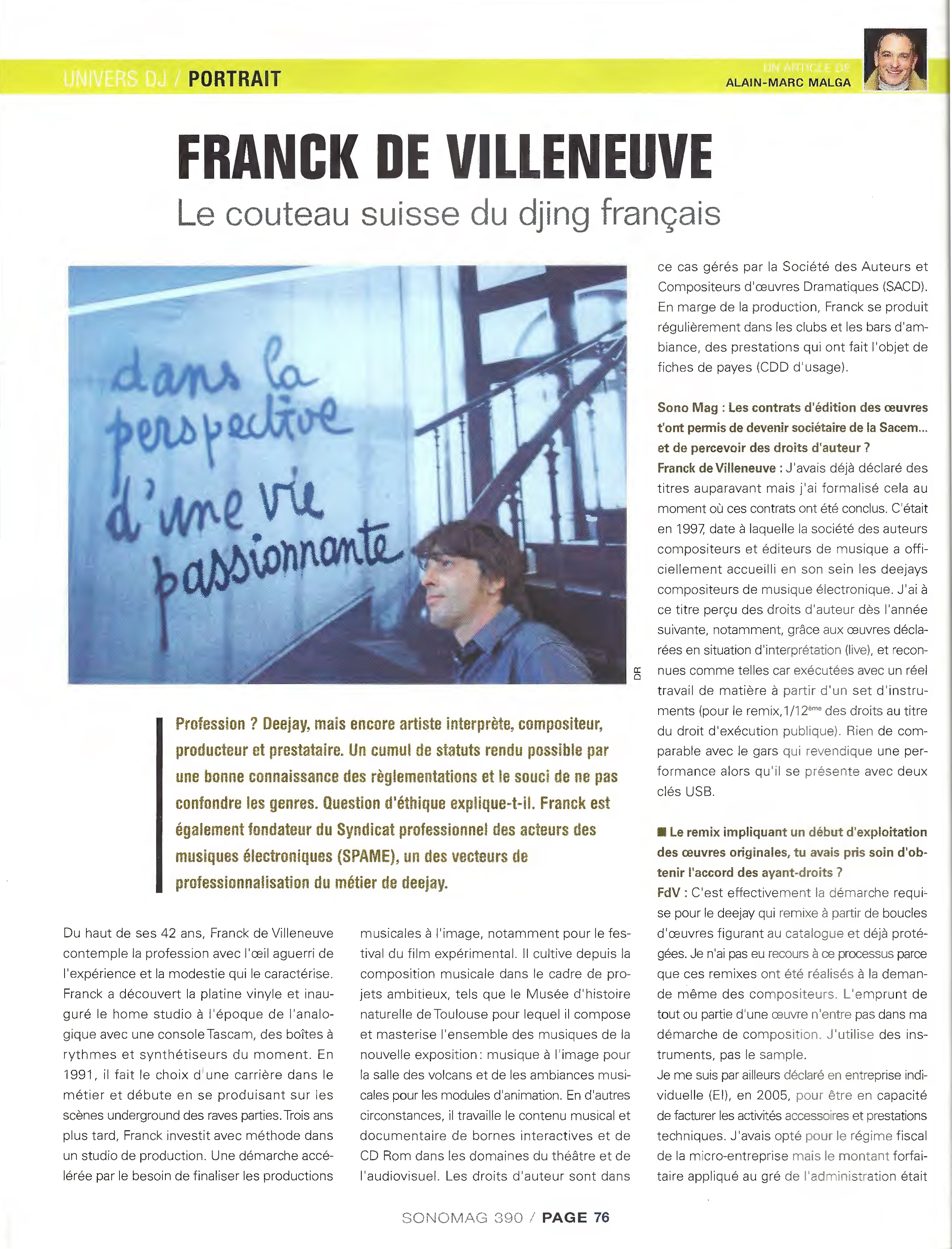 Article Sono Mag Juin 2013 Page 1